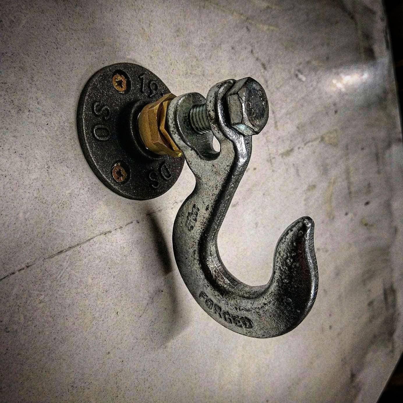 antique fish hooks industrial Industrial Coat Hook