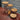 Rustic Hardwood Cake Stand - Steampunk Wedding centerpiece  The Little Vintage Lamp Co