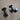 Steampunk Pipe Wall Brackets Pair -4  The Little Vintage Lamp Co