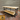 Handmade industrial steampunk table with wood shelves and metal pipe frame, vintage decor