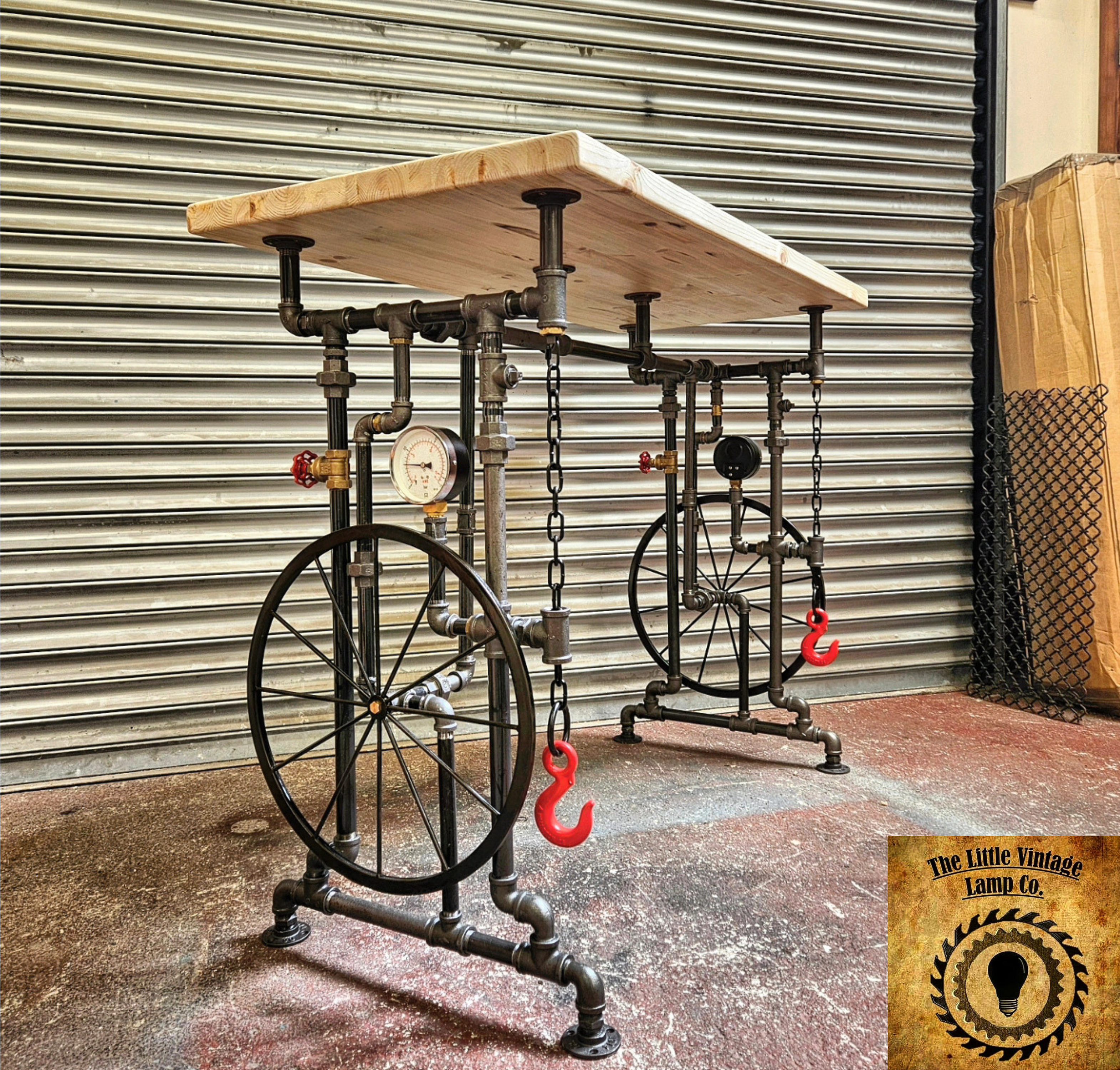 The Chain Steampunk Breakfast Bar – The Little Vintage Lamp Co