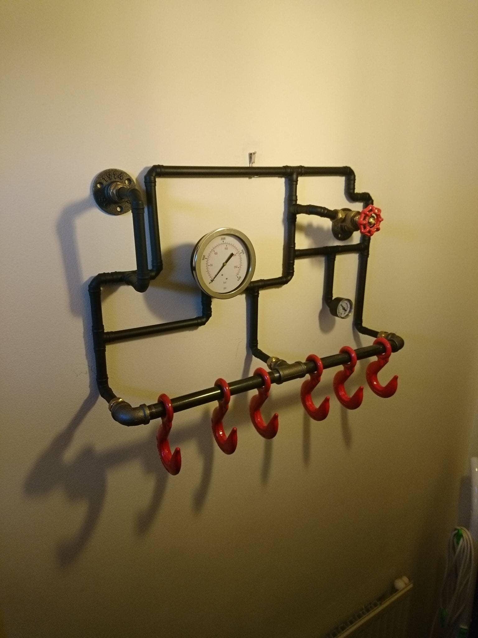 The Shilling Steampunk Coat Rack – The Little Vintage Lamp Co